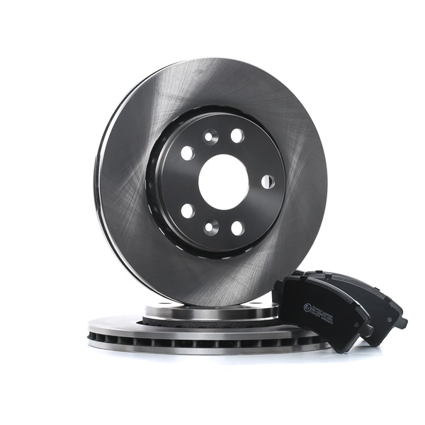 RIDEX | Pastillas y discos de freno Eje delantero, Tipo disco de frenos: ventilado, excl. contacto de avisador de desgaste 3405B0433 RENAULT Kangoo I (KC) 2015 baratos online