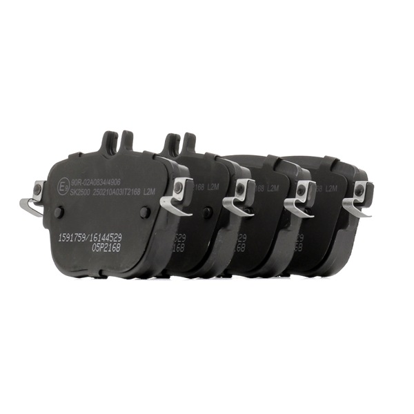 Número OEM A 000 420 62 00 - Pastilhas de travão 402B1429 MERCEDES-BENZ, SSANGYONG