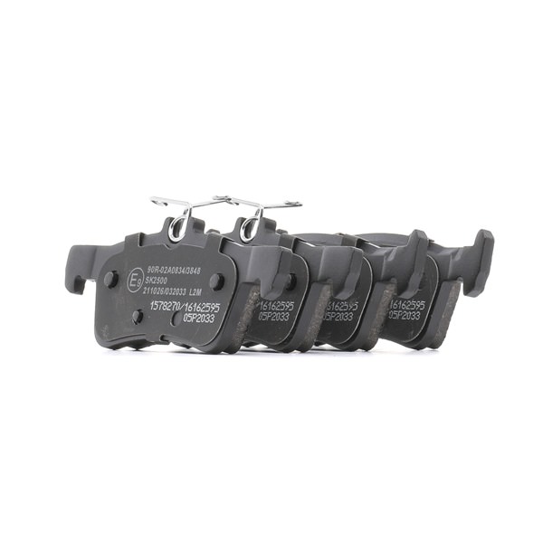 RIDEX 402B1468 brake pads PEUGEOT 308 II Hatchback 1.2 THP 131hp 2016