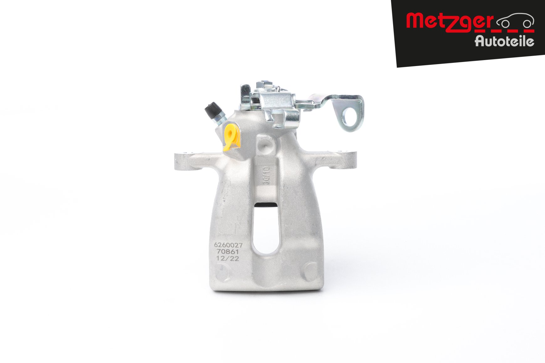 METZGER 6260027 brake caliper VAUXHALL Astra Mk4 (G) CC (T98) 1.6 16V (F08, F48) 101hp 2003