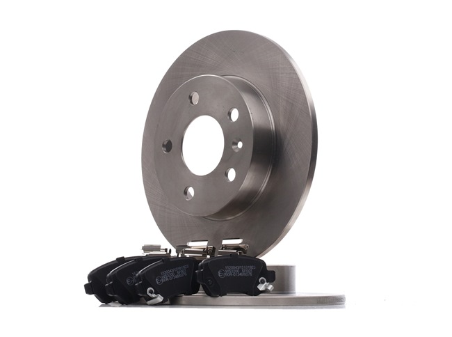 Número OEM 16 05 086 - Kit de discos de freno y pastillas 3405B0456 PEUGEOT, FORD, OPEL, HONDA, KIA