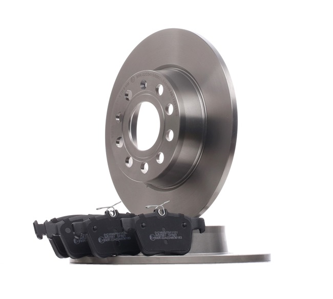 STARK | Kit dischi e pastiglie freno Assale posteriore, Tipo disco freno: pieno, non predisposto per visualizzazione avviso usura, con bulloni/viti SKBK-10990459 FORD Focus Mk1 Station Wagon (DNW) 2003 economici online