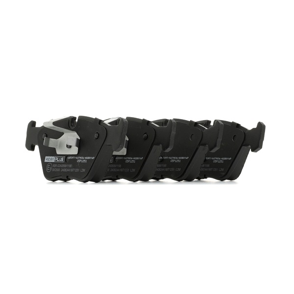 Número OEM 34 11 1 162 535 - Pastilhas de travão 402B0116P BMW, AUDI, MINI, JAGUAR