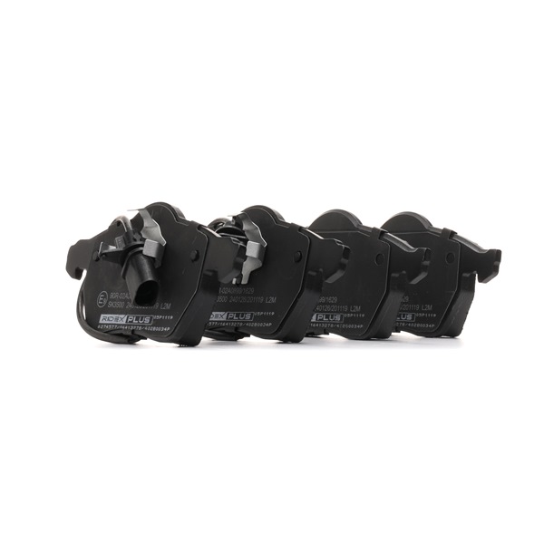 Bremseklodser 402B0034P RIDEX PLUS AUDI A4 B5 Sedan (8D2) 1.8 T quattro 2000 170 HK