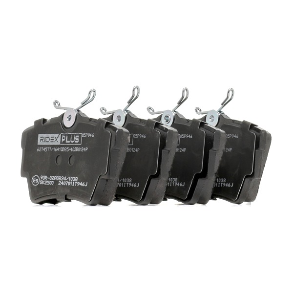 RIDEX PLUS 402B0124P Bremsbeläge FIAT TALENTO Kasten (296_) 2.0 EcoJet 170 PS Diesel 2023