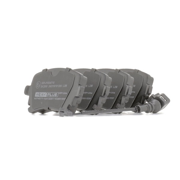Número OEM 7H0 698 451 B - Pastilhas de travão 402B0155P VW, AUDI, SEAT, SKODA, PORSCHE