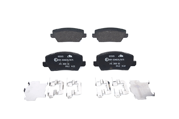 Bremseklodser 13.0460-5505.2 ATE KIA Picanto III (JA) 1.2 MPI 2025 84 HK