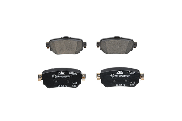 OEM nummer D4 06 04C A0A - Bremseklosser 13.0470-2600.2 NISSAN, RENAULT, INFINITI