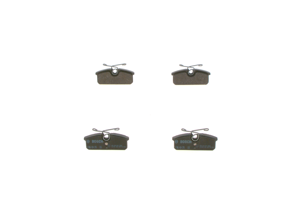 Número OEM 44 06 081 95R - Juego de pastillas de freno 0 986 424 275 RENAULT, OPEL, RENAULT TRUCKS