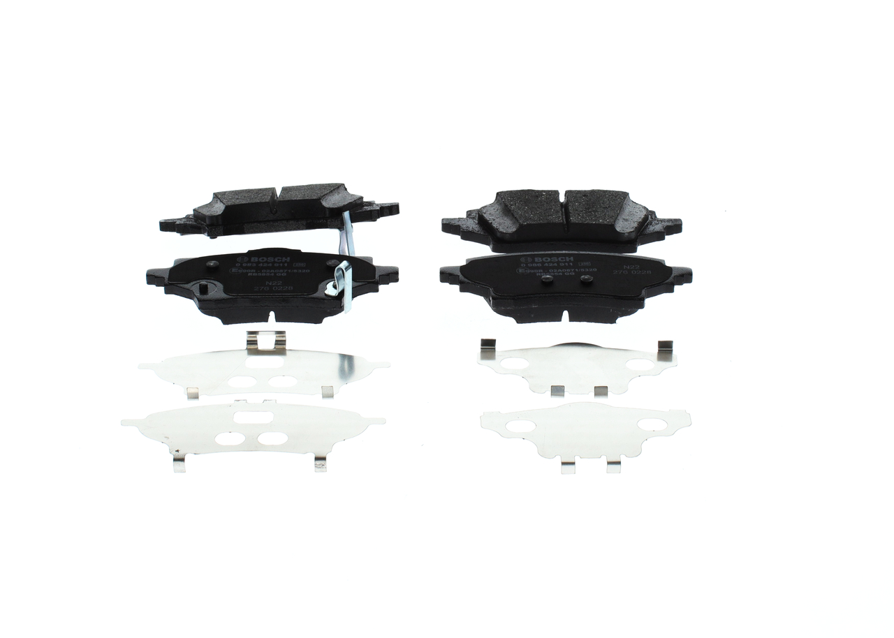 Toyota Corolla XII Saloon (E210) brake pad set BOSCH 0 986 424 911