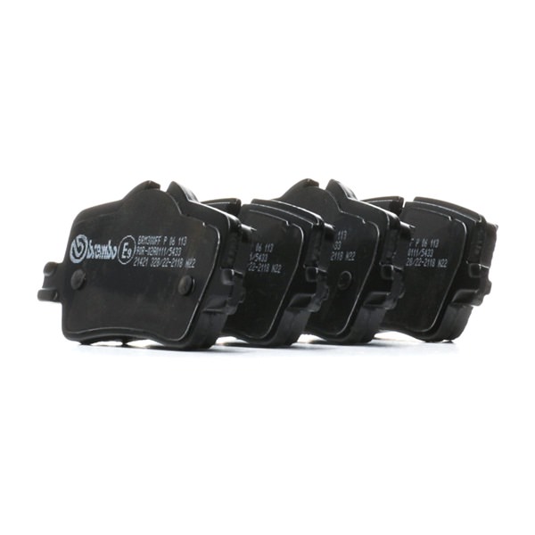 Travões BMW G20: Pastilhas de travão BREMBO P 06 113