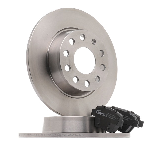 VAICO | Dischi e pastiglie freni Tipo disco freno: pieno, con materiale d'attrito freno V10-6625 Volkswagen Golf VI Hatchback (5K1) 2009 economici online