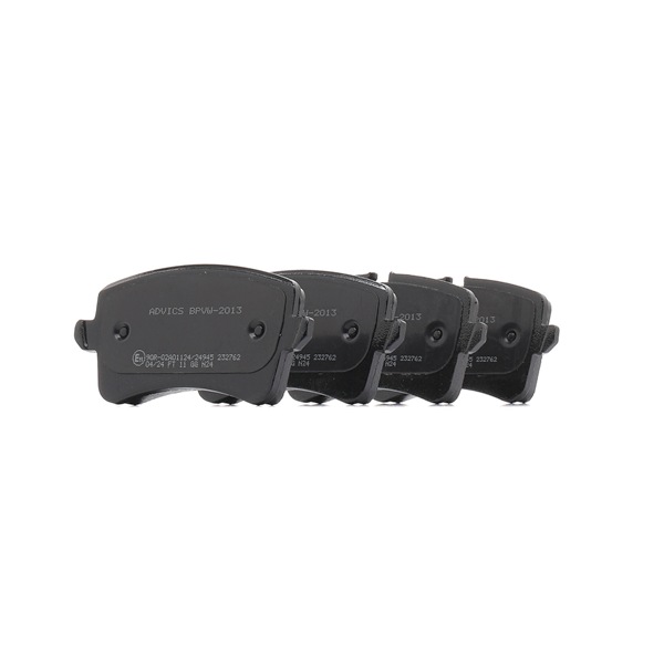 Número OEM 4G0 698 451 B - Juego de pastillas de freno BPVW-2013 SEAT, AUDI, SKODA, PORSCHE