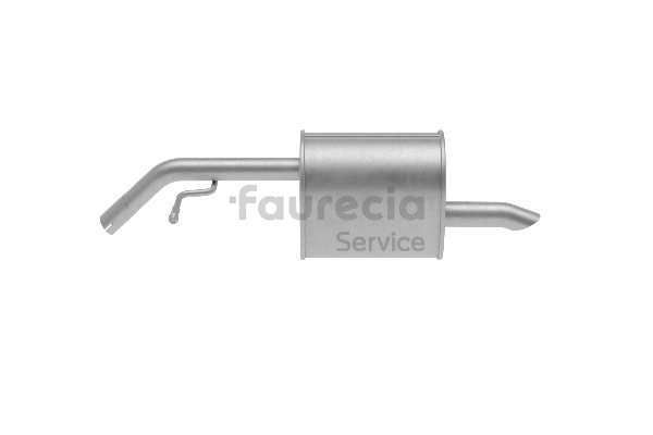 Tłumik końcowy FS45984 Faurecia CITROËN C3 III (SX) 1.2 VTi 2022 82 KM