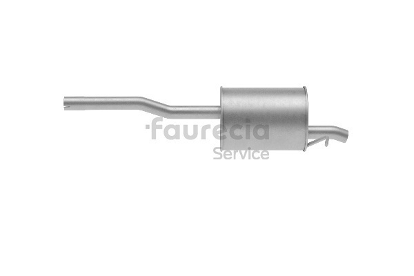 Faurecia FS55329 pot d'échappement DACIA Logan I Express (FS) 1.5 dCi 88CV 2019