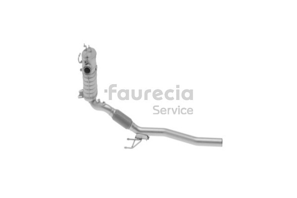 Faurecia FS80340F diesel particulate filter (dpf) Volkswagen Eos (1F7, 1F8) 2.0 TDI 136hp 2010