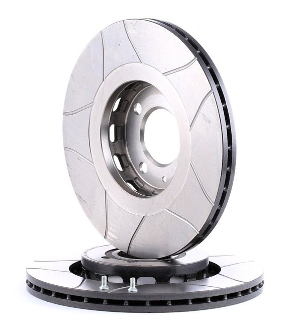 BREMBO | Discos revestido, com parafusos, interior ventilado, fendido 09.6728.75 VW Passat B3/B4 Sedan (3A2, 35i) 1995 baratos online