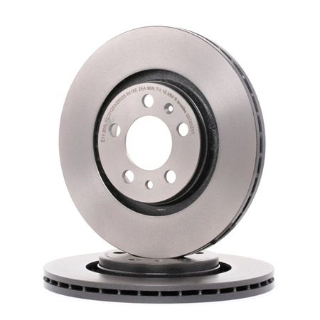 BREMBO | Bremsscheibe beschichtet, hochgekohlt, mit Schrauben, innenbelüftet 09.7012.11 VW New Beetle Schrägheck (9C1, 1C1) 2009 günstig online