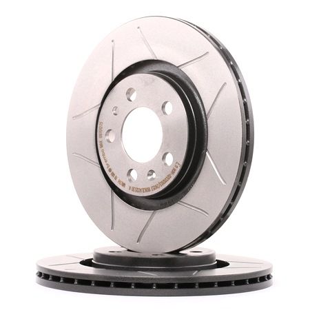 BREMBO | Tarcza pokryty, wysoko nawęglany, ze śrubami, z wentylacją wewnętrzną, szczelinowy 09.7012.75 Volkswagen Fox Hatchback (5Z1, 5Z3, 5Z4) 2014 tanie online