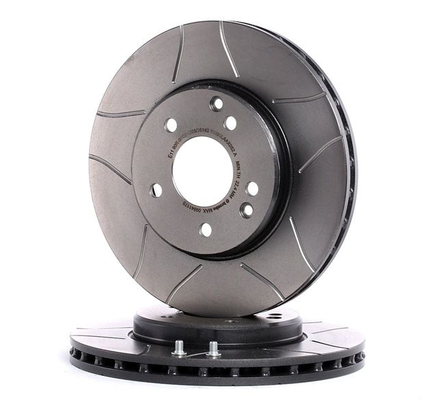 Número OEM A 203 421 03 12 - Disco de travão 09.8411.75 MERCEDES-BENZ, JAGUAR