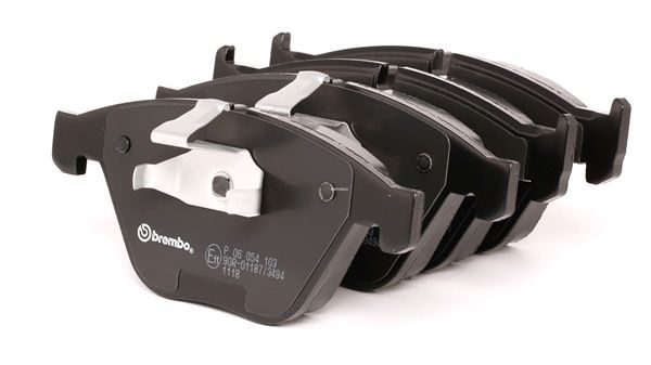 BREMBO | Pastilla preparado para indicador de desgaste, con clip de émbolo, Chapa antichirridos, con accesorios P 06 054 BMW 7 (E65, E66, E67) 2009 baratos online