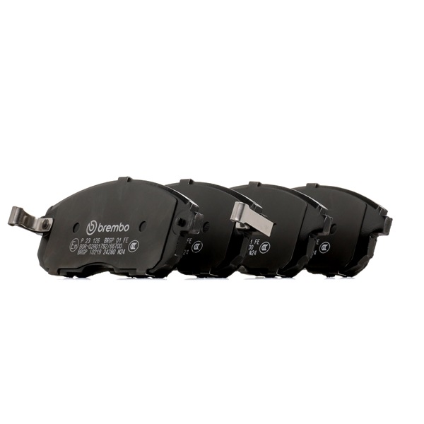 BREMBO P 23 126 Bremssteine FIAT Sedici (FY)