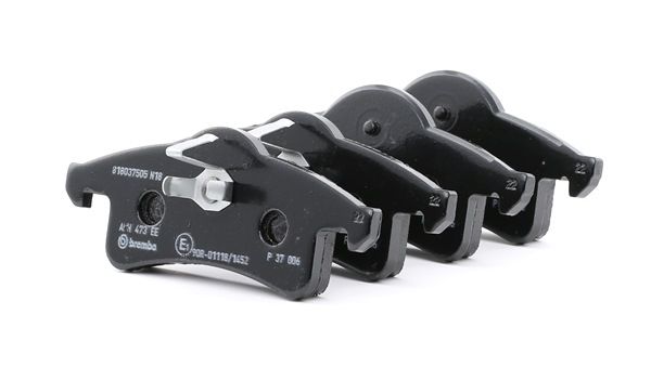 Número OEM 0 5011 970AB - Pastilhas de travão P 37 006 PEUGEOT, ALFA ROMEO, JEEP, CHRYSLER