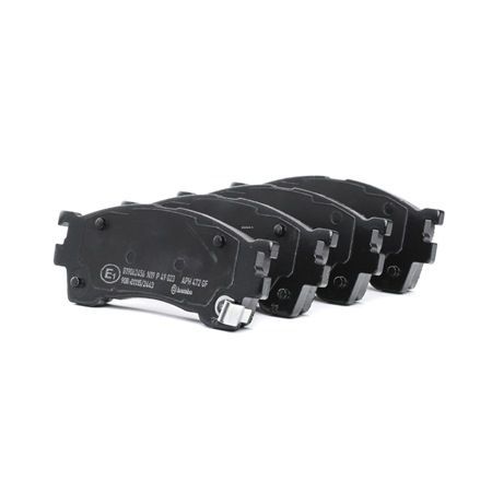BREMBO | Pastillas De Freno con avisador acústico de desgaste, Chapa antichirridos, con accesorios P 49 023 MAZDA 626 V Hatchback (GF) 1997 baratos online