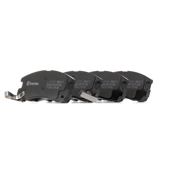BREMBO P 54 012 Bremsbeläge MITSUBISHI Galant VII Limousine (E50)