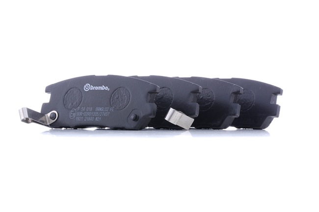 BREMBO P 54 018 Bremsbelagsatz MITSUBISHI Space Wagon III (N5)