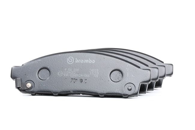 BREMBO P 54 038 Bremsbeläge MITSUBISHI L 200 / Triton Pickup (KA_T, KB_T) 2.4 CNG (KA5T) 128 PS Benzin/Erdgas (CNG) 2013