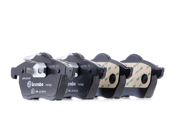 BREMBO | Pastillas PRIME LINE - Ring, preparado para indicador de desgaste, con clip de émbolo, Chapa antichirridos, con accesorios P 59 022 OPEL Calibra A (C89) 1991 baratos online