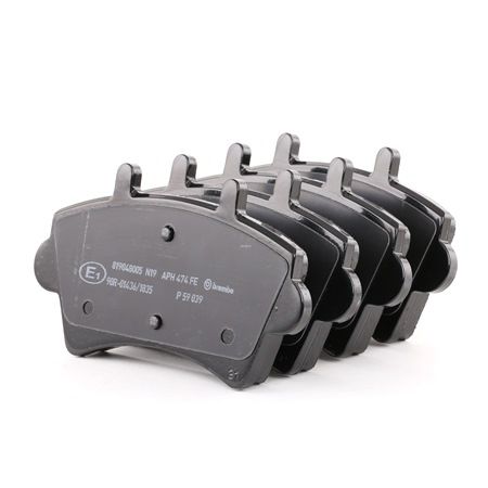 OEM nummer 4106 000 QAD - Bromsbelägg P 59 039 VW, RENAULT, OPEL, NISSAN, INFINITI