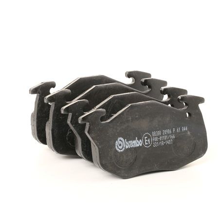 BREMBO | Juego de pastillas de freno con contacto avisador de desgaste, Chapa antichirridos, sin accesorios P 61 044 PEUGEOT 106 I Hatchback 1995 baratos online