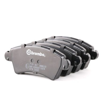 Número OEM E172132 - Pastilhas de travão P 61 067 VW, PEUGEOT, CITROËN