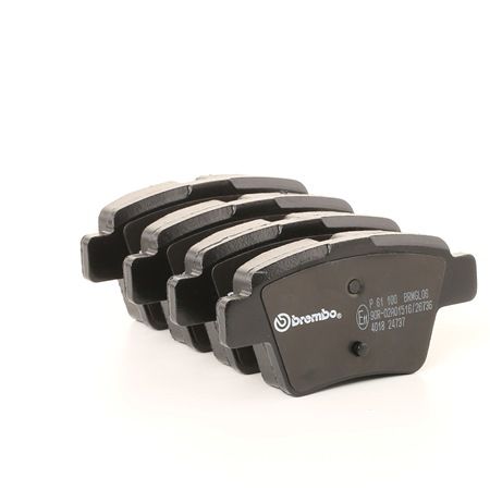Numéro OEM E 172 270 - Plaquettes de frein P 61 100 PEUGEOT, CITROËN, OPEL