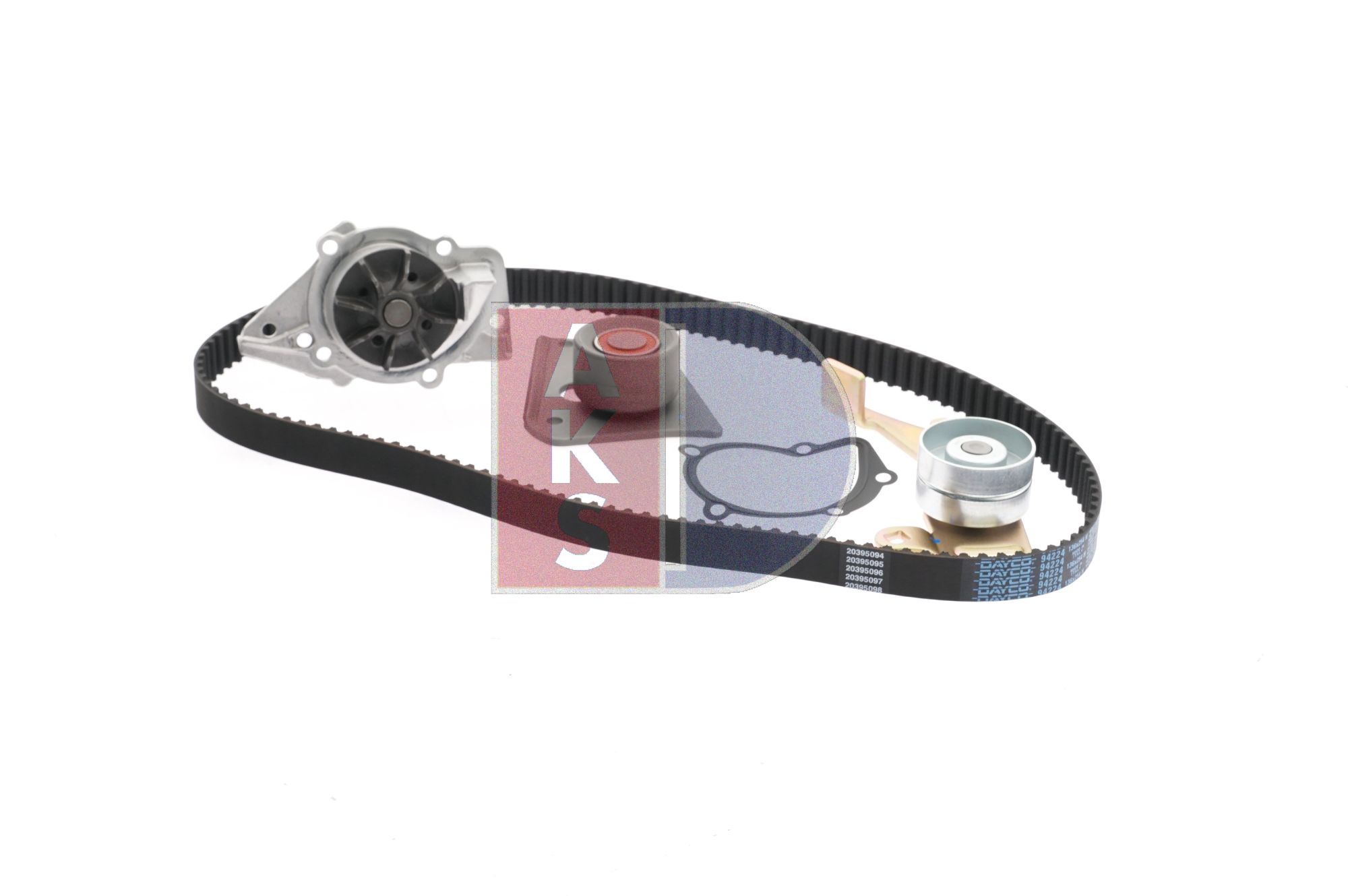 Bomba de água + kit de correia dentada 570264N AKS DASIS ROVER 400 Tourer (XW) 1.8 TD 1998 88 cv