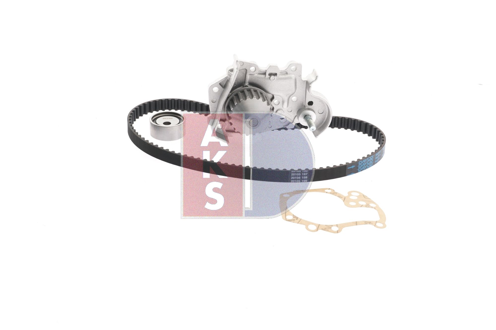 Zahnriemen und Wasserpumpe 570269N AKS DASIS RENAULT Megane Scenic (JA) 1.6 e 1997 90 PS