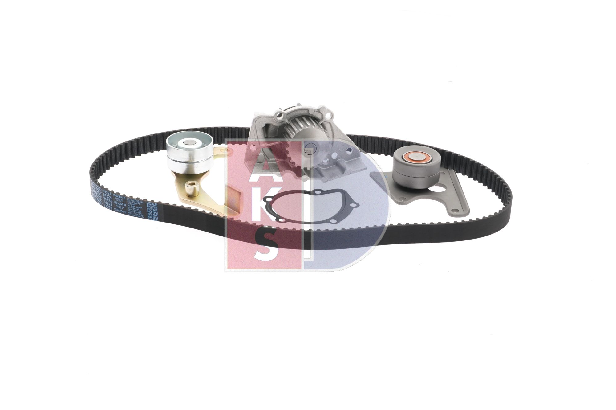 Bomba de água + kit de correia dentada 570274N AKS DASIS ROVER 400 Tourer (XW) 1.8 TD 1994 88 cv