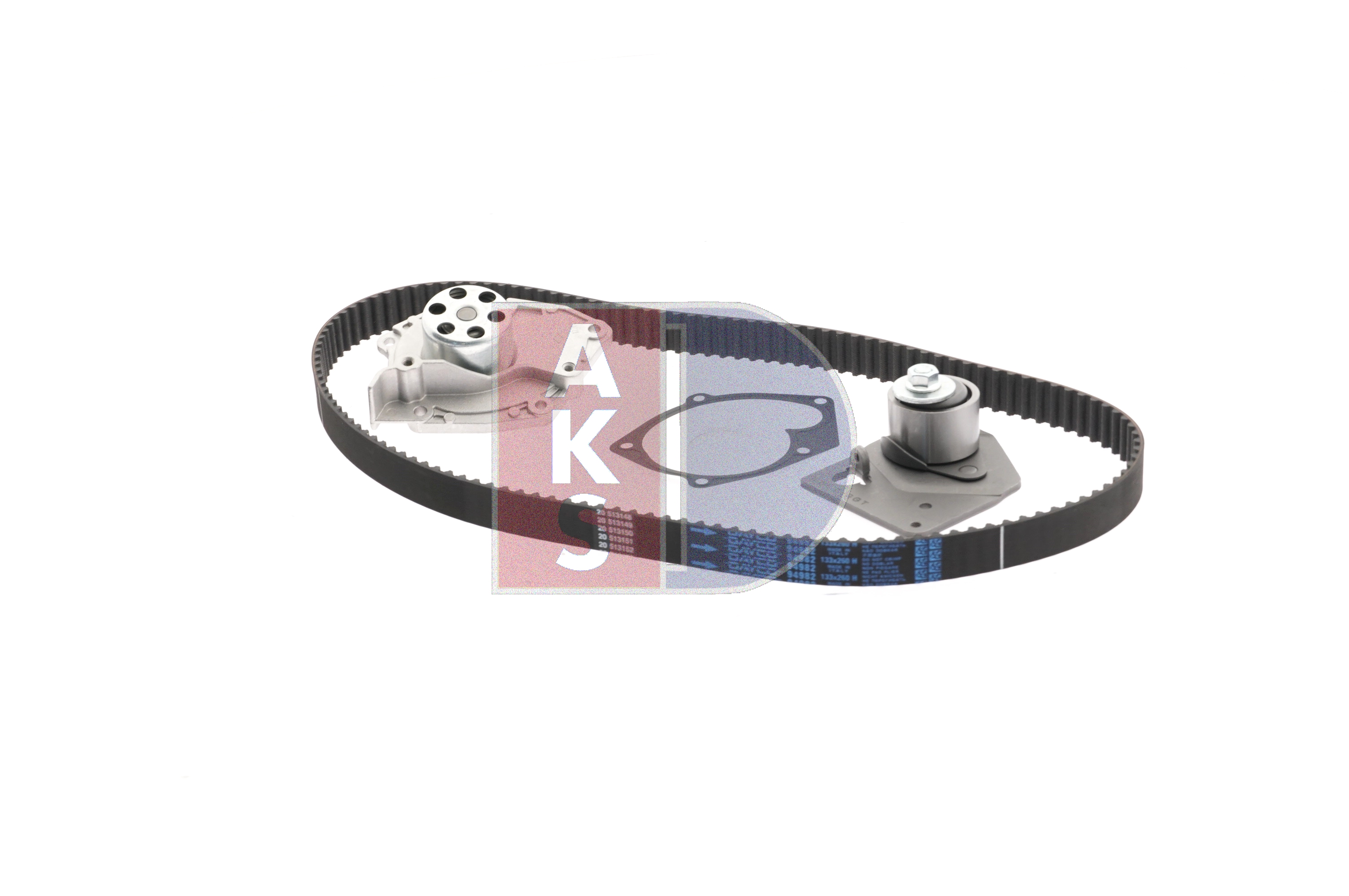 AKS DASIS 570278N Timing belt and water pump RENAULT MEGANE 2 Stufenheck (LM0/1) 1.9 dCi 120 hp Diesel 2020