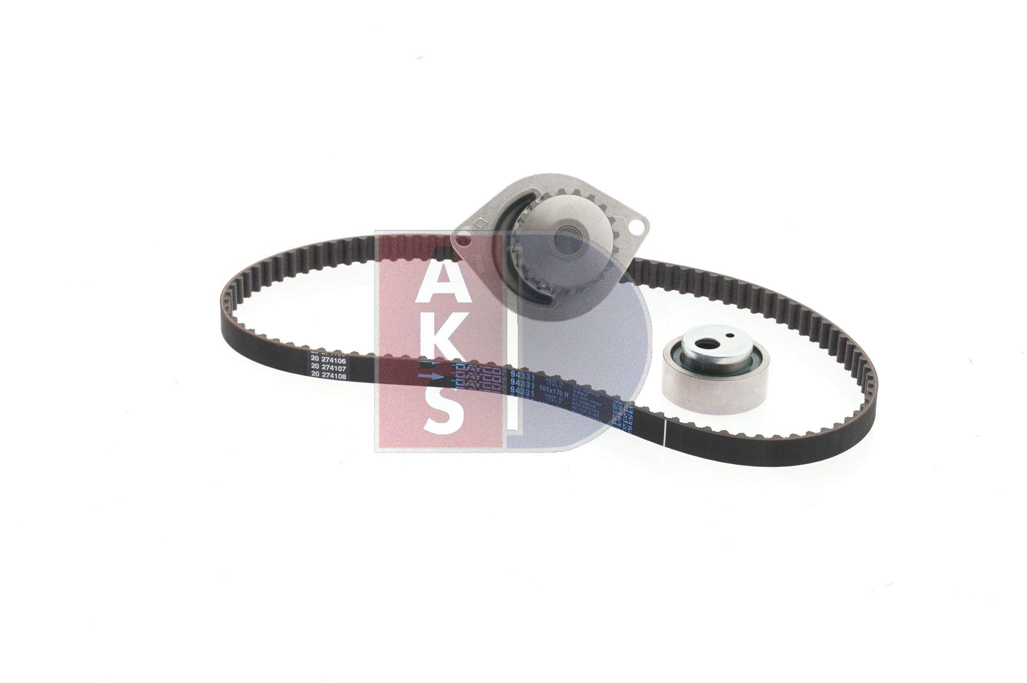AKS DASIS 570279N kit de distribution + pompe à eau CITROËN AX 3/5 portes 1.4 GTi 94CV 1995