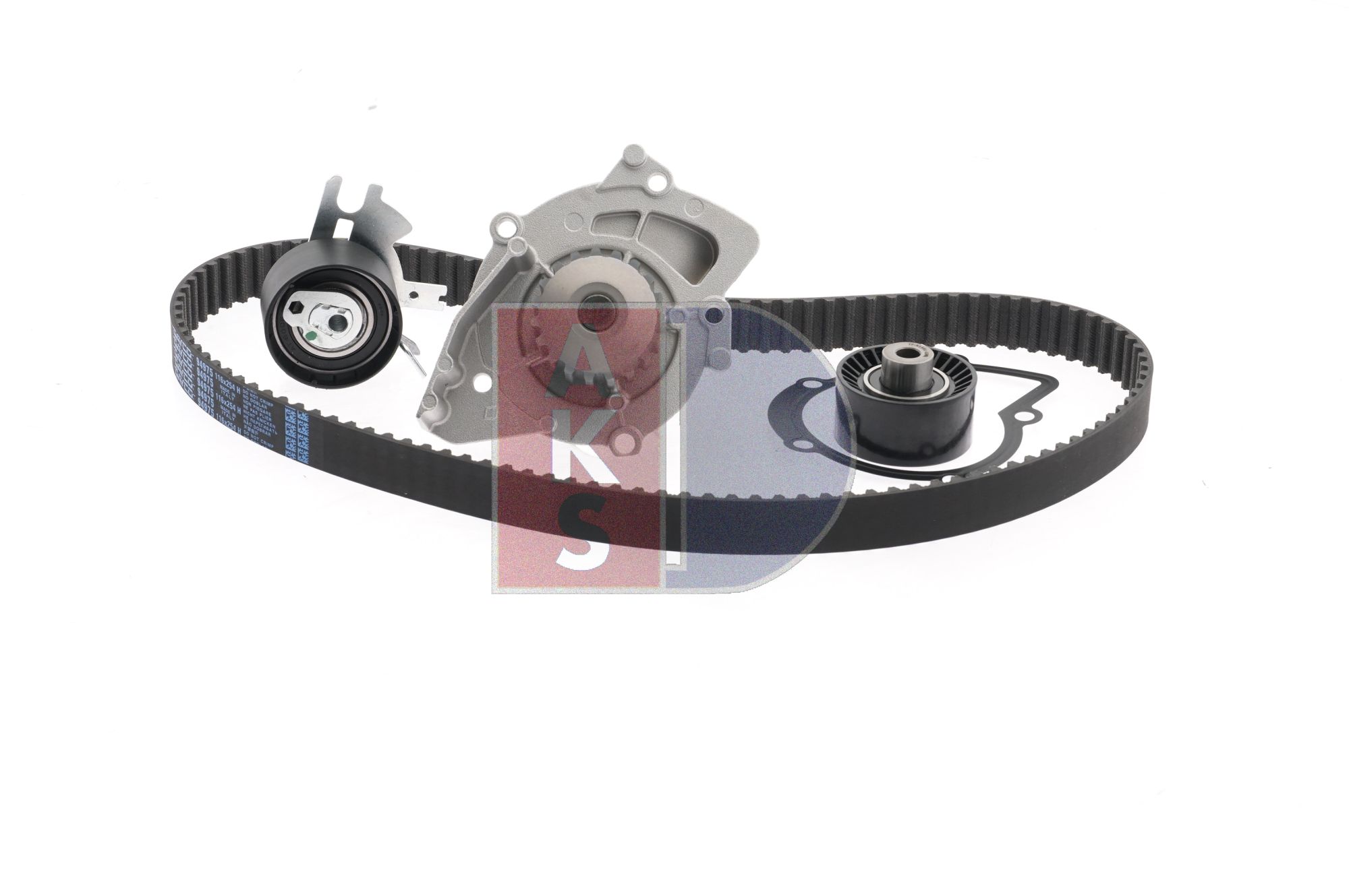 Tandremssæt med vandpumpe 570288N AKS DASIS FORD C-Max (DM2) 2.0 TDCi 2007 136 HK