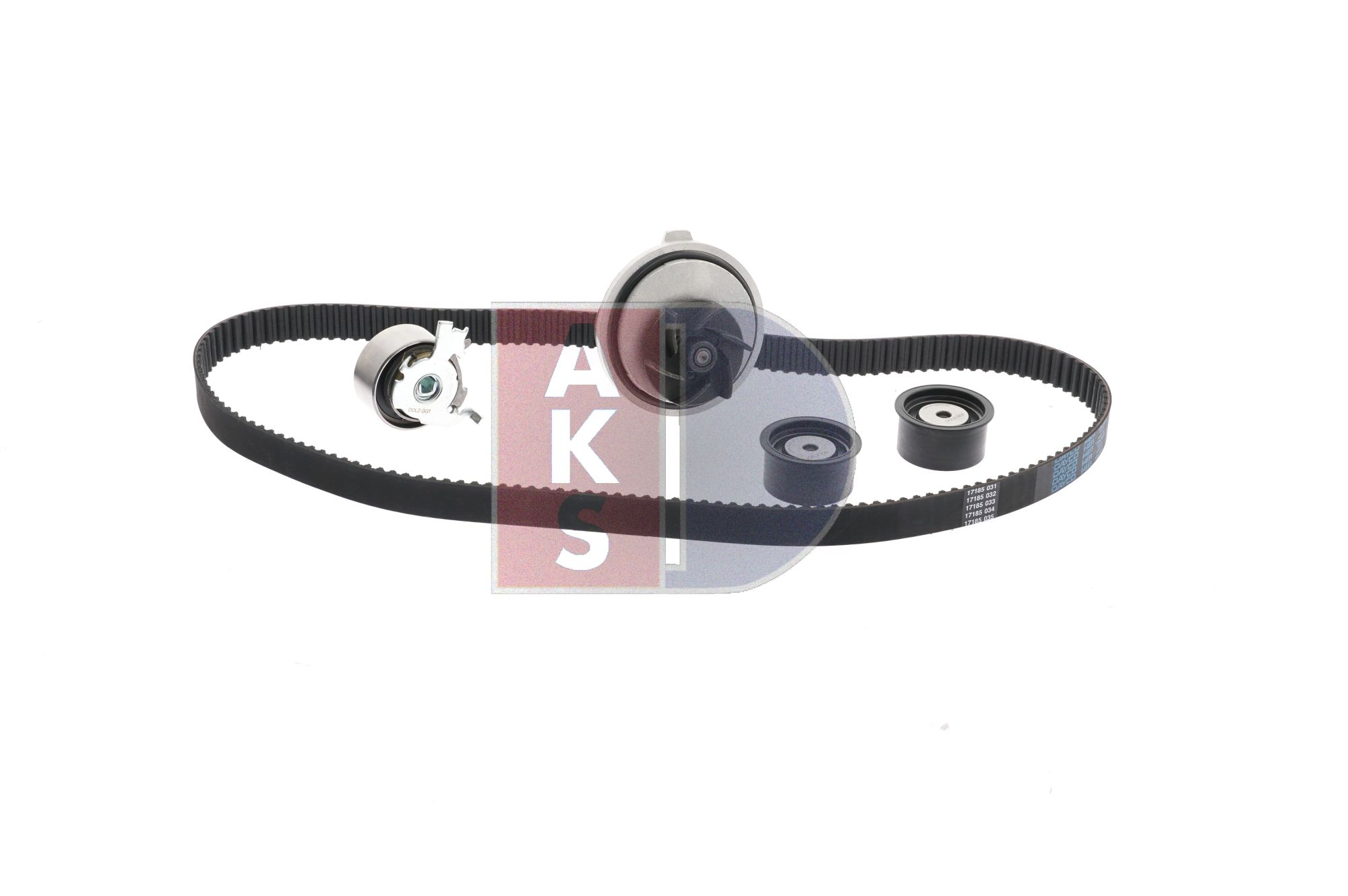 Número OEM 91 20 117 - Bomba de agua + kit de correa de distribución 570310N AUDI, OPEL, CHEVROLET, CADILLAC, VAUXHALL