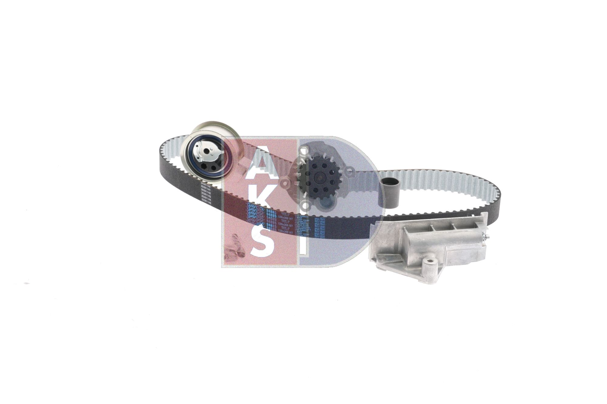 Número OEM 03L 121 011 GV - Bomba de água + kit de correia dentada 570322N VW, AUDI, SEAT, SKODA
