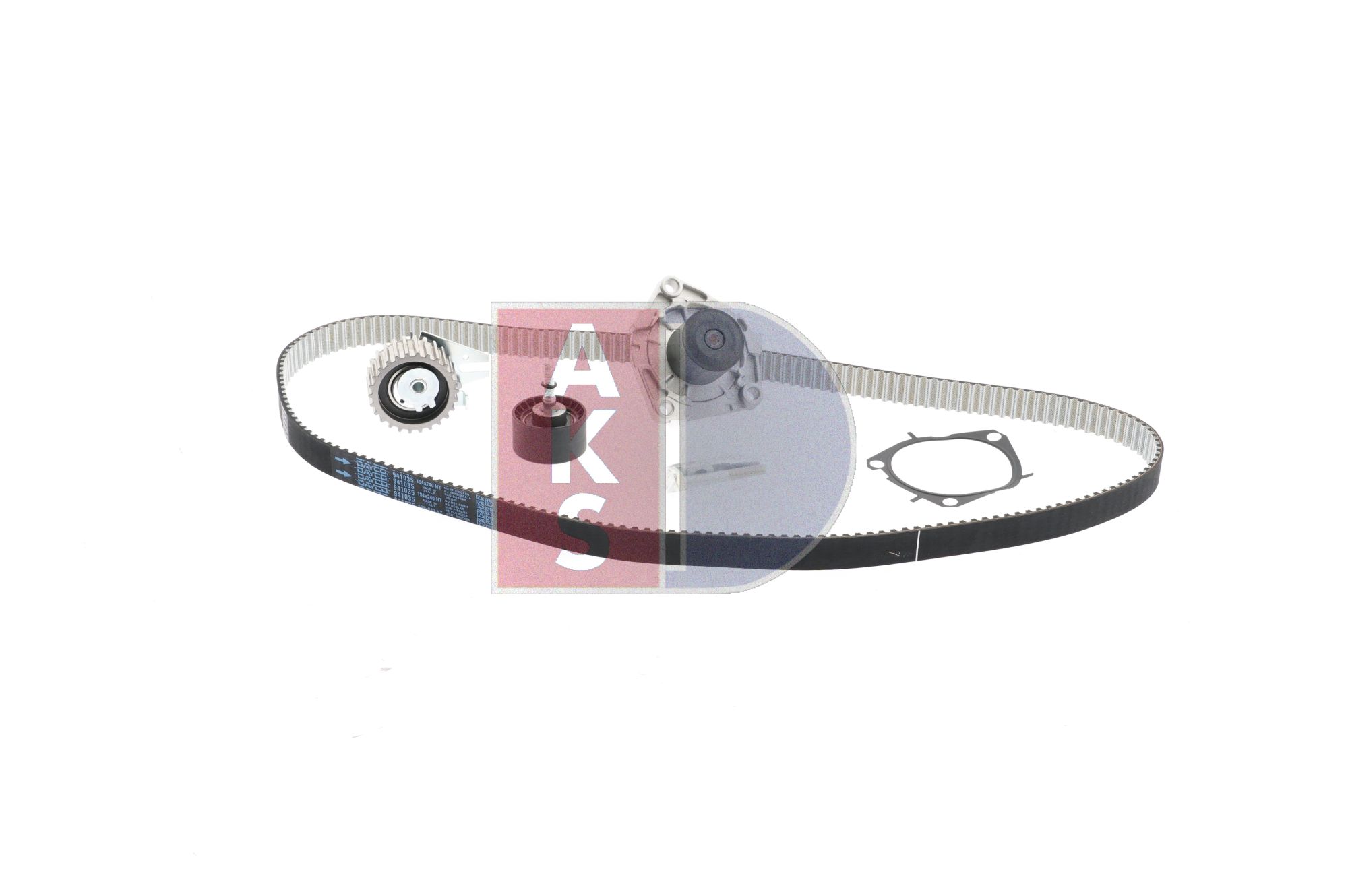 AKS DASIS 570339N timing belt and water pump ALFA ROMEO Giulietta Hatchback (940) 1.6 JTDM (940FYB11, 940FYB1A, 940FYF11, 940FYF1A) 120hp 2017
