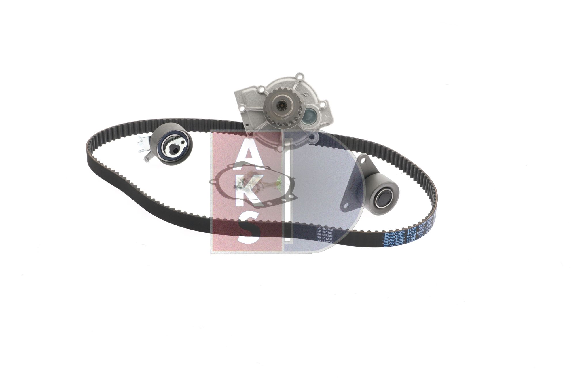 Número OEM 2 724 76 - Bomba de água + kit de correia dentada 570345N RENAULT, FORD, VOLVO, ALFA ROMEO, DACIA