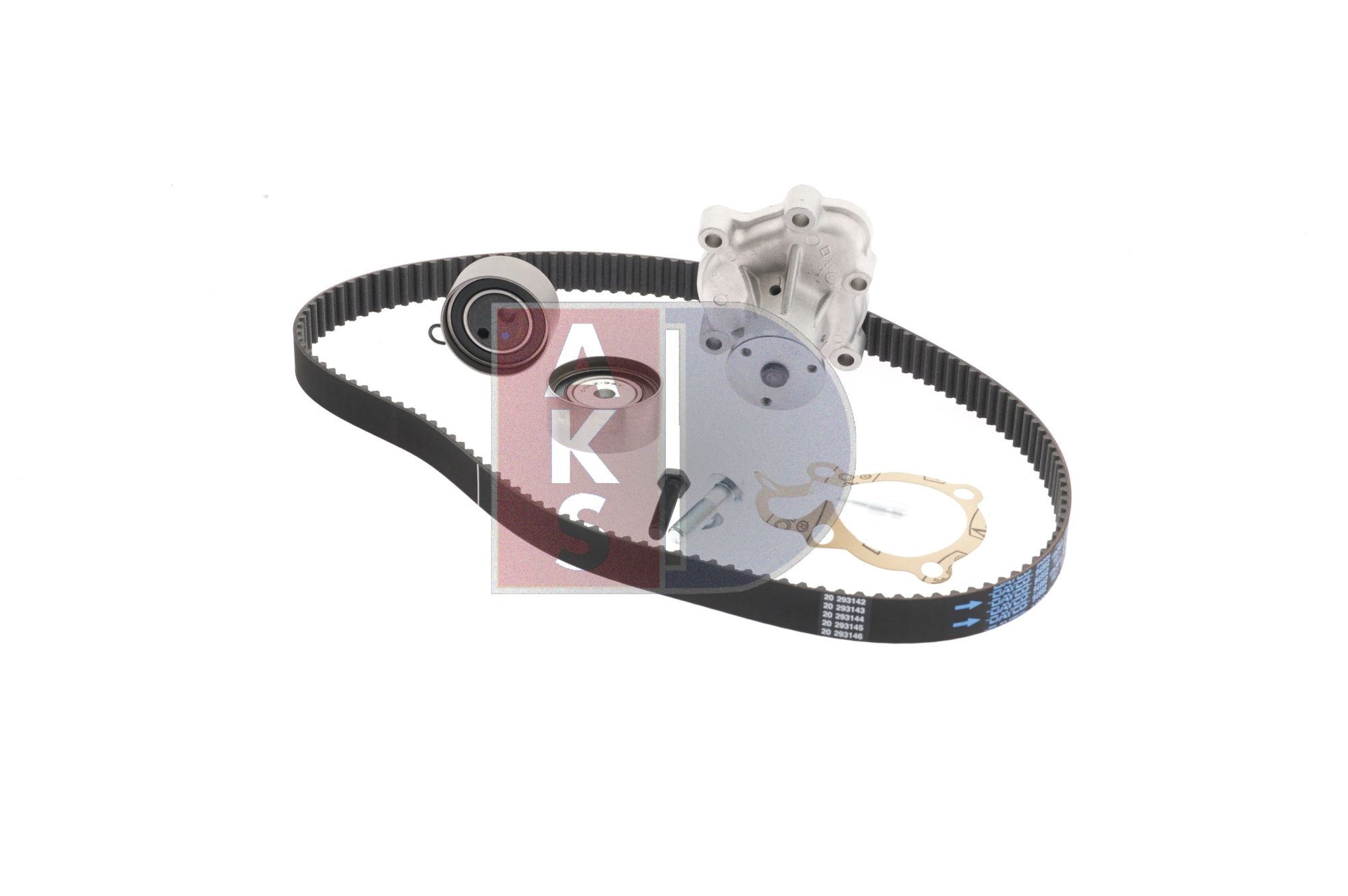 AKS DASIS 570364N Timing belt and water pump OPEL Astra H Saloon (A04) 1.7 CDTi 101 hp Diesel 2009