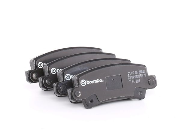 BREMBO | Pastilla con avisador acústico de desgaste, con clip de émbolo, Chapa antichirridos, con accesorios P 83 065 TOYOTA Corolla IX Berlina (E120) 2008 baratos online