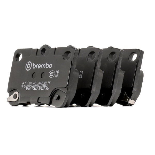 Número OEM 04466 30230 - Juego de pastillas de freno P 83 073 TOYOTA, LEXUS, SATURN, WIESMANN