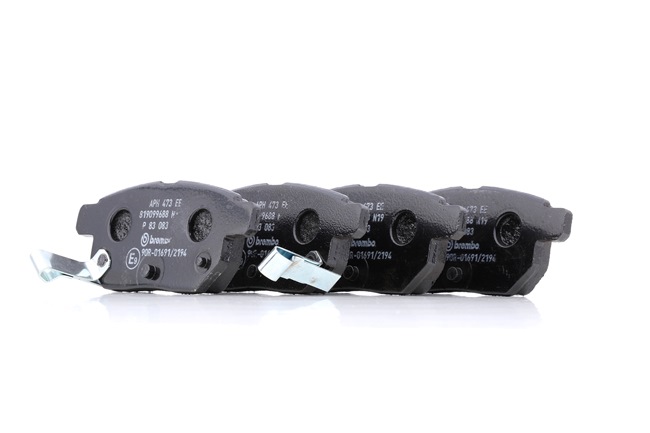 Número OEM 3502340-G08 - Juego de pastillas de freno P 83 083 CHERY, HAVAL, GREAT WALL